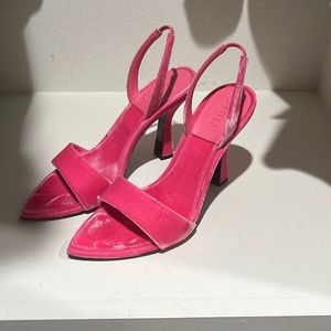 3juin velvet slingback sandals 37.5